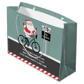 Fietser Fietsvakantie Grote Cadeautas (Achterkant Gekanteld)