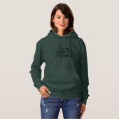 Fietser - Grappige Fietsspreuk Hoodie (Voorkant volledig)