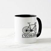 Fietser - Grappige Fietsspreuk Mok (Voorkant rechts)