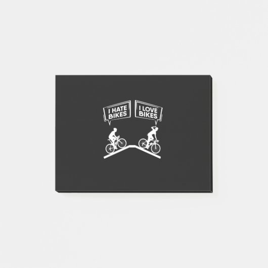 Fietser I Love Bikes Post-it® Notes (Voorkant)