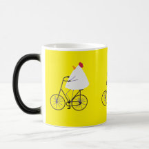 fietser kip