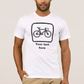 Fietser Logo —  T-shirt (Voorkant)