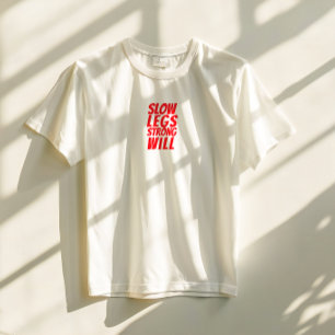 Fietser meisje ironie rood Tri-Blend shirt
