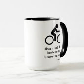 Fietser Moderne Chic Fiets Grappig Cool Ding Naam Mok (Voorkant rechts)