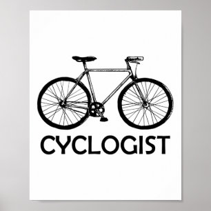 Fietser Mountainbike Fiets Mtb Fietssport  Poster