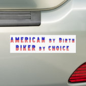 fietser naar keuze bumpersticker (Op auto)