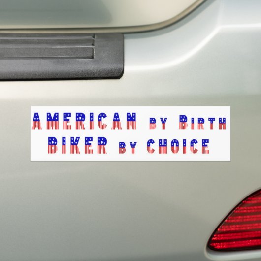 fietser naar keuze bumpersticker (Op auto)