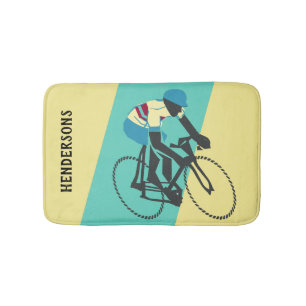 Fietser nr. 3 badmat