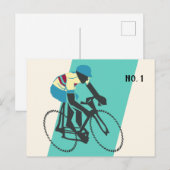 Fietser nr. 3 briefkaart (Voorkant / Achterkant)