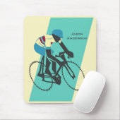 Fietser nr. 3 muismat (Met muis)