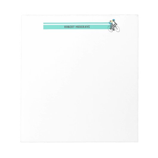 Fietser nr. 3 notitieblok (Voorkant)