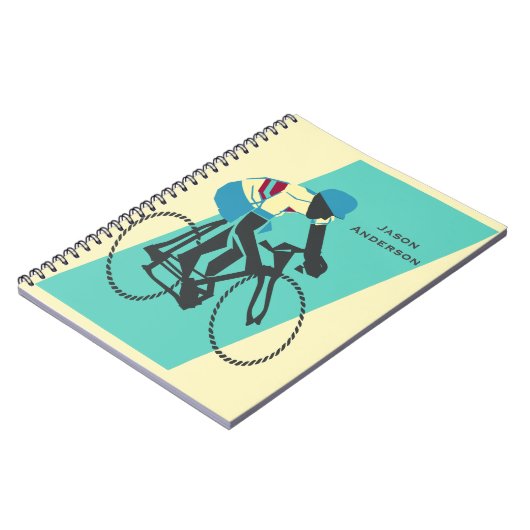 Fietser nr. 3 notitieboek (Linkerzijde)