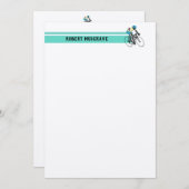 Fietser nr. 3 notitiekaartje (Voorkant / Achterkant)