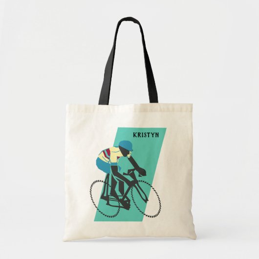 Fietser nr. 3 tote bag (Voorkant)