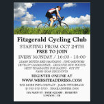 Fietser op Gras, Fietsclub Reclame Flyer<br><div class="desc">Fietser in het Gras,  Fietsclub Reclame Flyers Door De Zakelijke Kaart Winkel.</div>