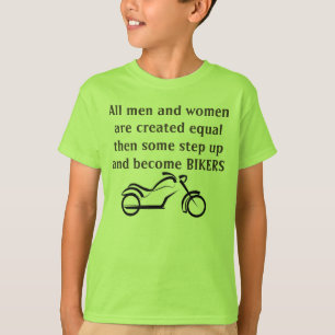 fietser op shirt. t-shirt