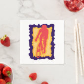 Fietser Papieren servetten (Insitu)