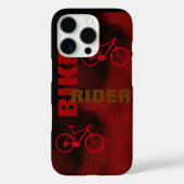 Fietser Rood Case-Mate iPhone Case (Achterkant)