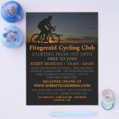 Fietser 's Nachts, Fietsclub Reclamefolder Flyer (Enkel)