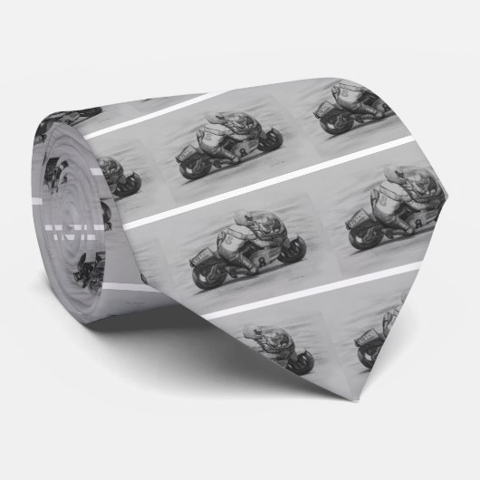 fietser stropdas (Opgerold)