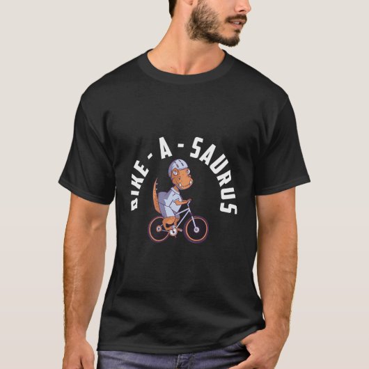 Fietser Trex Fiets - Racefiets Fietsen T-shirt (Voorkant)