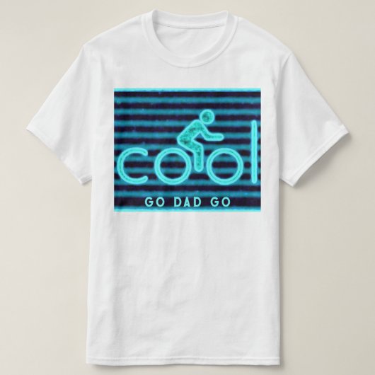 Fietser Vader T-shirt (Design voorkant)