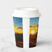 Fietser Verjaardagsfeestje Papier Cup HAMbyWG Papieren Bekers (Rechts)