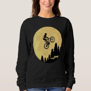 Fietserij Bicycle Biking Moon Art Riding Trui