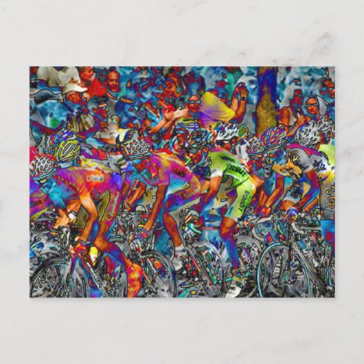 Fietserij Briefkaart (Voorkant)