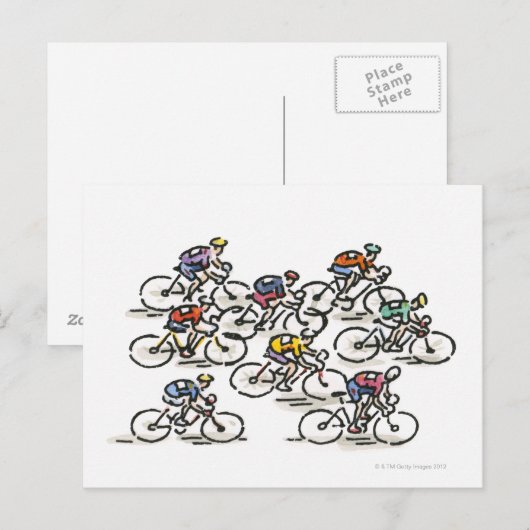 Fietserij Briefkaart (Voorkant / Achterkant)