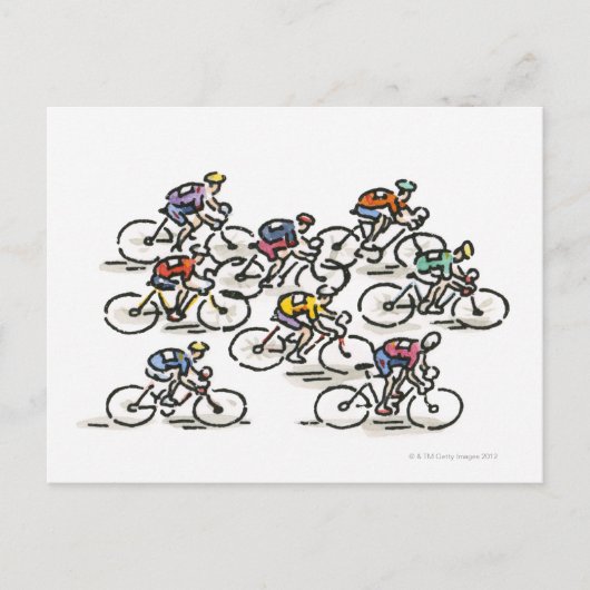 Fietserij Briefkaart (Voorkant)