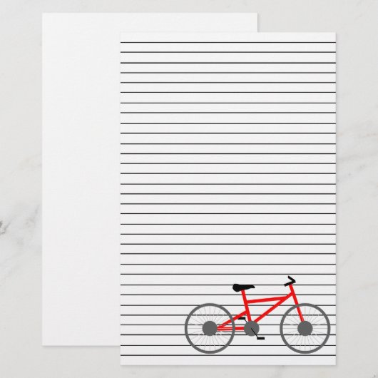 Fietserij Briefpapier (Voorkant / Achterkant)