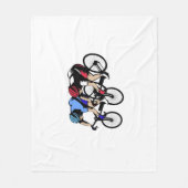 Fietserij Fleece Deken (Voorkant)