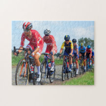Fietserij in Tour de France Jigzaag Puzzle