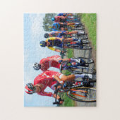 Fietserij in Tour de France Jigzaag Puzzle Legpuzzel (Verticaal)