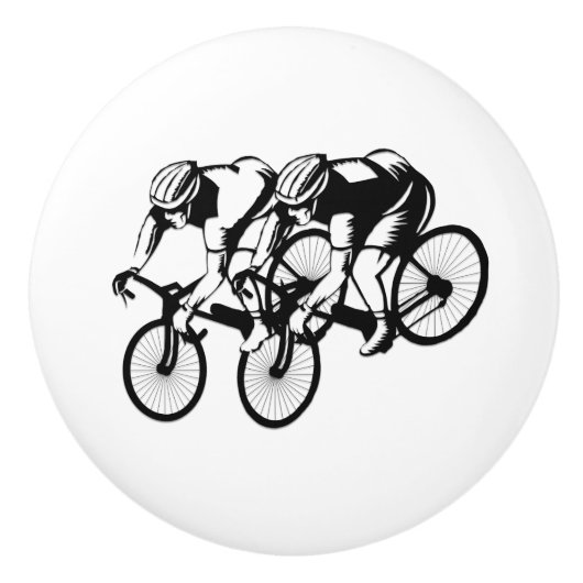 Fietserij Keramische Knop (Voorkant)