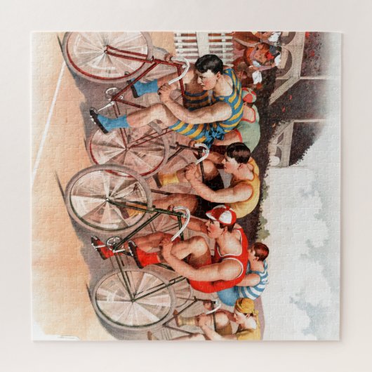 Fietserij Legpuzzel (Horizontaal)