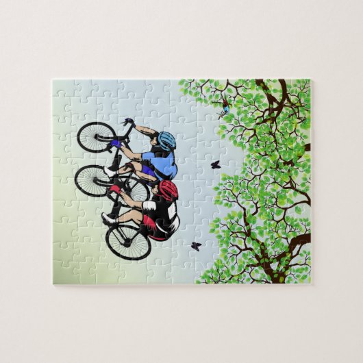 Fietserij Legpuzzel (Horizontaal)