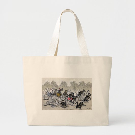 Fietserijdeksels Grote Tote Bag (Voorkant)