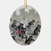 Fietserijdeksels Keramisch Ornament (Rechts)