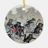 Fietserijdeksels Keramisch Ornament (Voorkant)