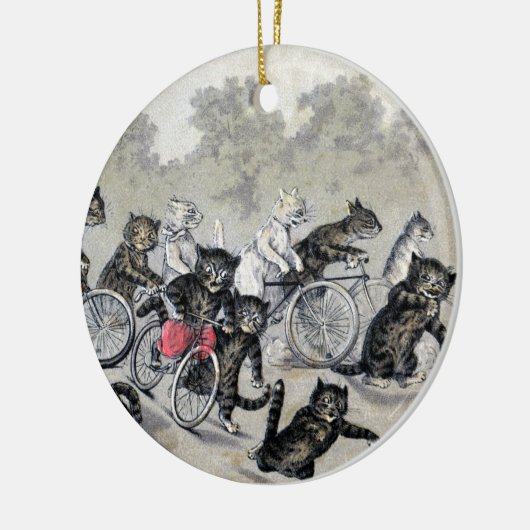 Fietserijdeksels Keramisch Ornament (Links)