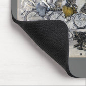 Fietserijdeksels Muismat (Hoek)