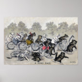 Fietserijdeksels Poster (Voorkant)