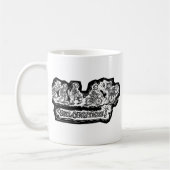 Fietserijproducten voor beweging-evolutie koffiemok (Links)