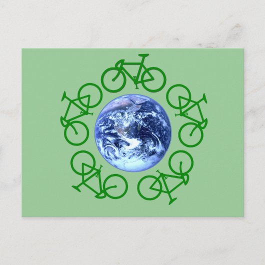 Fietserproducten Recyclen Briefkaart (Voorkant)