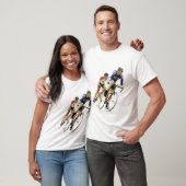 Fietserracers -Kleur -4 T-shirt (Unisex)