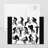 fietsers briefkaart (Voorkant / Achterkant)