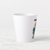 Fietsers die twee jaar achter de tralies rijden latte mok (Voorkant)