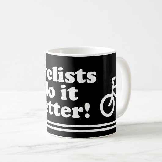 fietsers doen het beter koffiemok (Voorkant rechts)